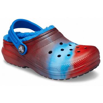 Crocs Classic Bélelt Out of This World Klumpa Fiú Piros | HU 1329EBCX